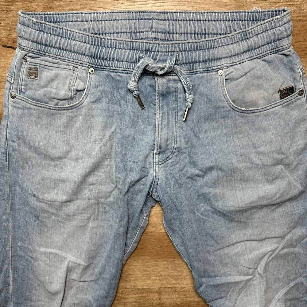 G-Star Men Slim Straight Jeans Light Blue